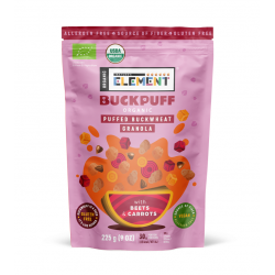 Eko. pūstų grikių granola...