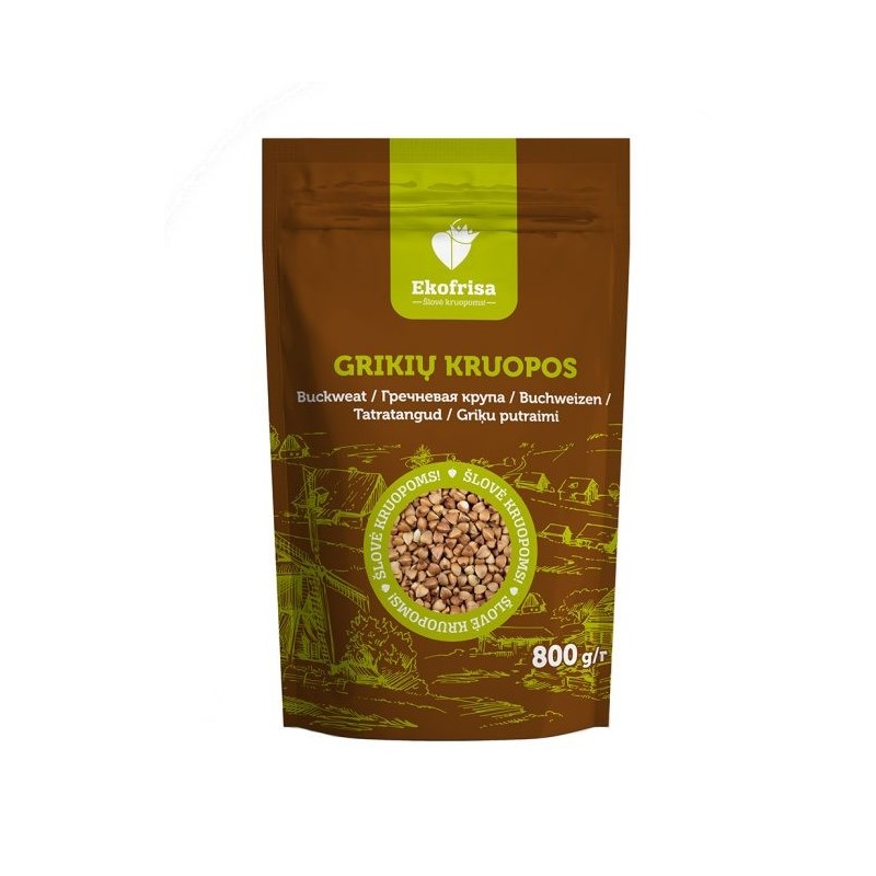 Grikių kruopos 800 g.